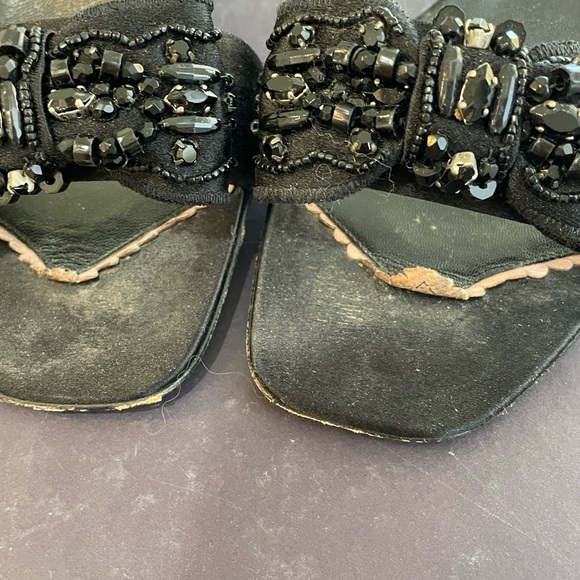 Prada size 38 kitten heel bow shoes - Picture 3 of 9